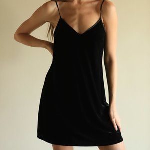 Abercrombie & Fitch Velvet Mini Dress